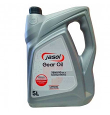 Масло трансмісійне JASOL 75w90 GL5 Gear OIL Semisynthetic, 5л (Польща)