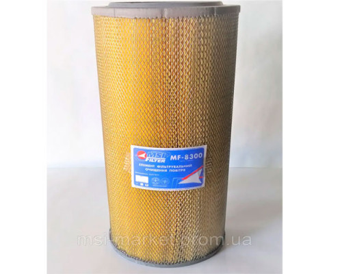 Фільтр повітряний MF 8300-(цілісний) (6510-1109080), MSI FILTER (1 шт/уп)