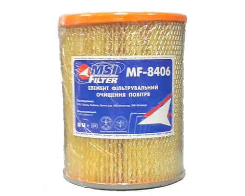 Фільтр повітряний MF 8406 (077-1109080), MSI FILTER